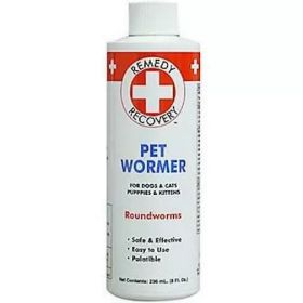 R + R PET WORMER - 8 OZ