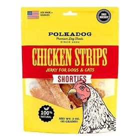 CHICKEN SKIN JERKY SHORTIES - 3 OZ