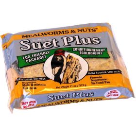 SUET + MEALWORMS & NUTS 12/11 OZ