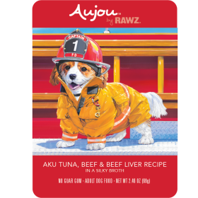 AUJOU TNA/BF/LIVER DOG 8/2.46 OZ