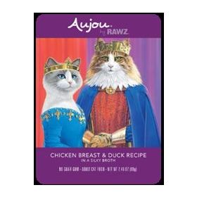 AUJOU CHICKEN/DUCK CAT 8/2.46 OZ