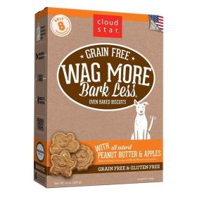 WAG MORE GF CRNCY PB/APPL 14OZ