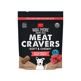 WAG MORE BF CRAVERS CHEWS - 5 OZ