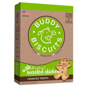 BUDDY BISCUITS - ROASTED CKN 16OZ