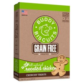 BUDDY BISCUITS - GF RSTD CKN 14OZ