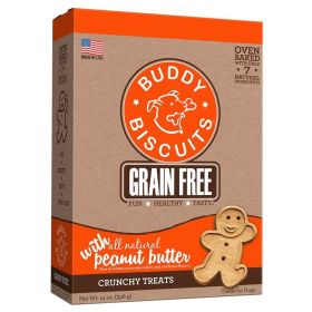 BUDDY BISCUITS - GF PB 14OZ