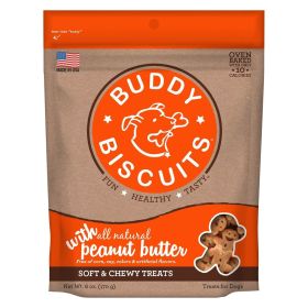 BUDDY BISC SOFT PEANUT BUTTER 6 OZ