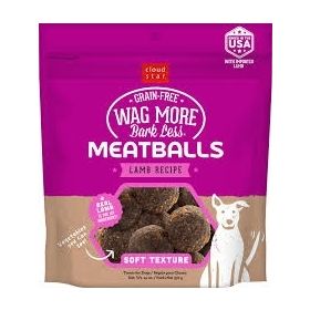 WAG MORE GF MEATBALLS LAMB 14 OZ