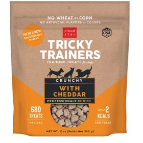 TRICKY TRAINER CRUNCHY CHEDDAR - 12 OZ