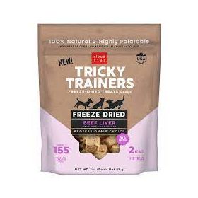 TRICKY TRAINERS FD BEEF LIVER - 3 OZ