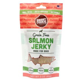 100% SALMON JERKY STRIPS - 3 OZ