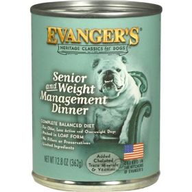 CMPLT CLSC SR. WGT. MGT. DOG 12/12.8OZ