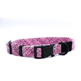 CLIMBING ROPE COLLAR, BLUSH - SMALL