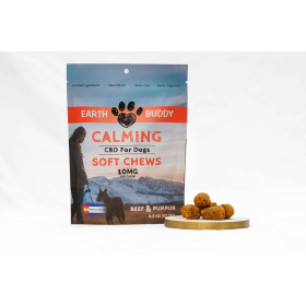 BEEF/PUMPKIN CHEWS 10 MG - 4.5 OZ