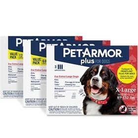 PETARMOR PLUS DOG 89-132# - 3 CT