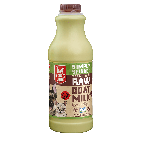 BOSS DOG RAW GOAT MILK SPINACH - 32 OZ