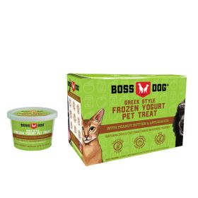 BOSS DOG PB/APPLESAUCE 3.5 OZ - 12 CT