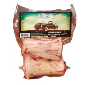 TUCKER'S RAW BISON BONE 1" - 3 PK