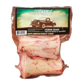 TUCKER'S RAW BISON BONE 5" - 2 PK