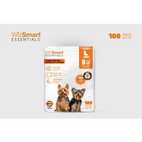 WIZSMART PADS LARGE - 100 CT