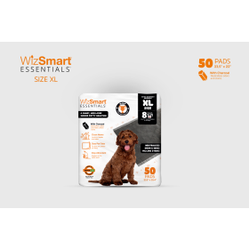 WIZSMART PADS CHARCOAL XL - 50 CT