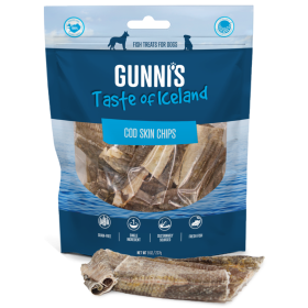 GUNNI'S COD SKIN CHIPS - 9 OZ