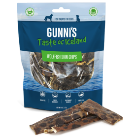 GUNNI'S WOLFFISH SKIN CHIPS - 9 OZ