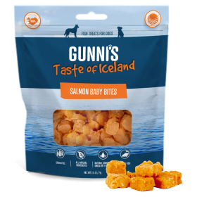 GUNNI'S SALMON BABY BITES - 2.5 OZ