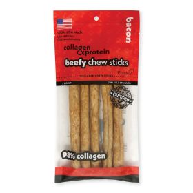 BEEFY STICKS BACON 7" - 5 CT