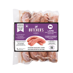 BUTCHER'S PUP LAMB SAUSAGES - 6/1#