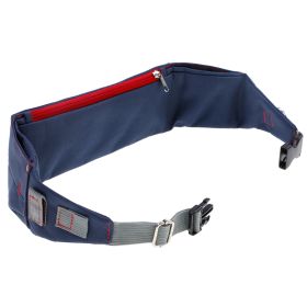 WALKIE BELT - NAVY W/RED