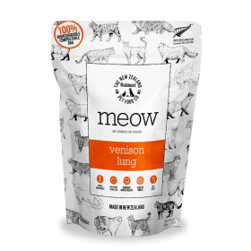 NZ MEOW AIR DRIED VENISON LUNG - 1.76 OZ