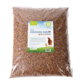 GOURMET CKN GRUB:MEALWORM 10# BG