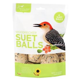 SUET BALLS WOODPECKER 6PK