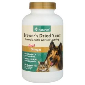 BREWER'S YEAST/GARLIC TABS 500CT