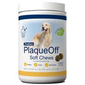 PLAQUEOFF LG BR CHEWS - 90 CT