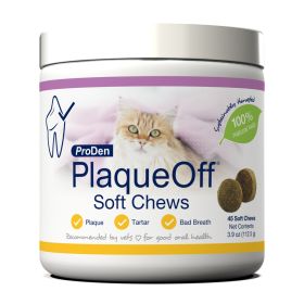 PLAQUEOFF CAT CHEWS - 45 CT