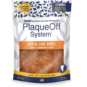 PLAQUEOFF TURKEY BONES - 13 CT