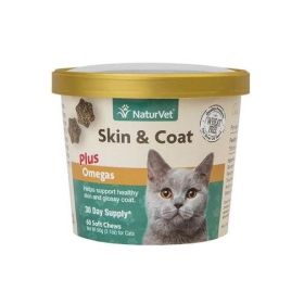 CAT CUPS SKIN & COAT + OMEGAS 60CT