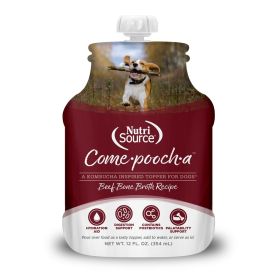 NS COME-POOCH-A BEEF BROTH - 12 OZ