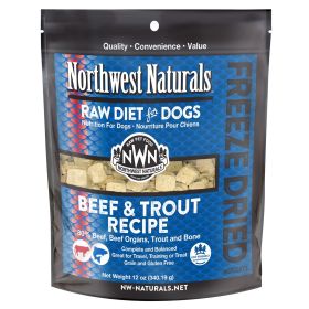 NWN BEEF/TROUT FD NUGGETS - 12 OZ