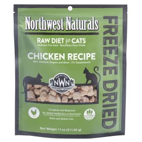 NWN FD CHICKEN CAT  NIBBLES 11OZ