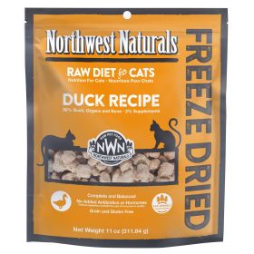 NWN FD DUCK CAT  NIBBLES 11OZ