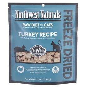 NWN FD TURKEY CAT  NIBBLES 11OZ