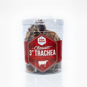 CLASSIC 3" BEEF TRACHEA - 25 CT