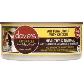 DAVES CAT AHI/CHICKEN 24/5.5 OZ