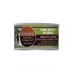 DAVES CAT GF TUNA IN GRAVY 24/3 OZ