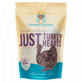 JUST TURKEY HEARTS - 3 OZ