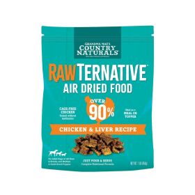 RAWTERNATIVE CKN/LIVER TREAT - 5 OZ