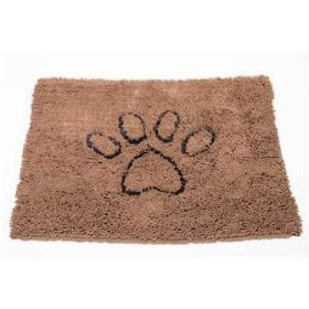 DIRTY DOG DOORMAT MEDIUM - BROWN